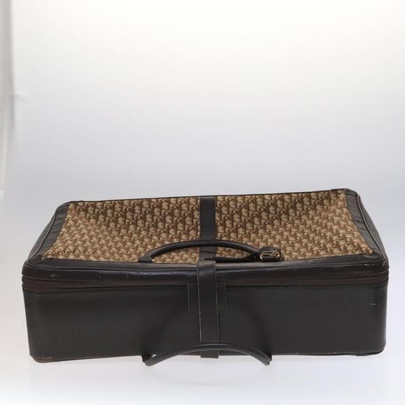 DIOR Trotter Canvas Suitcase Brown - Picture 6 of 13